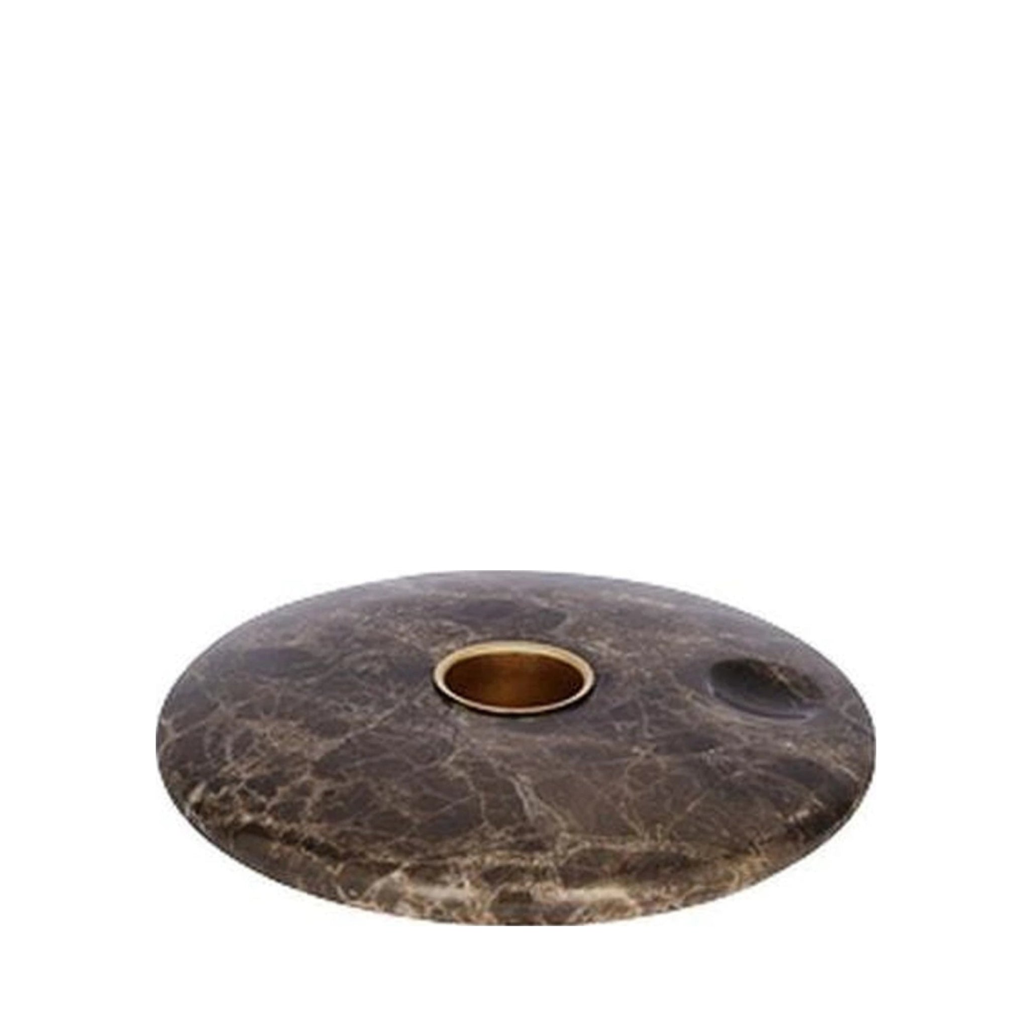 Uyuni Lighting Chamber Candle Holder ø 11,6 Cm, Black/Gold