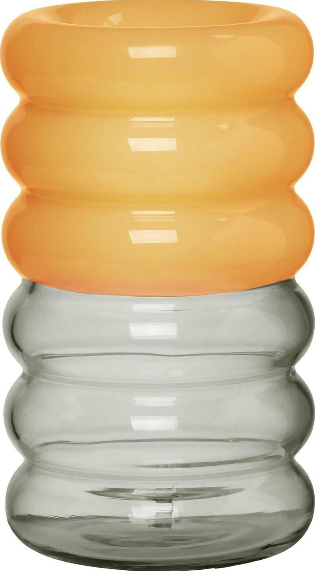 Design Letters Hoop Candle Holder, Yellow/Gray