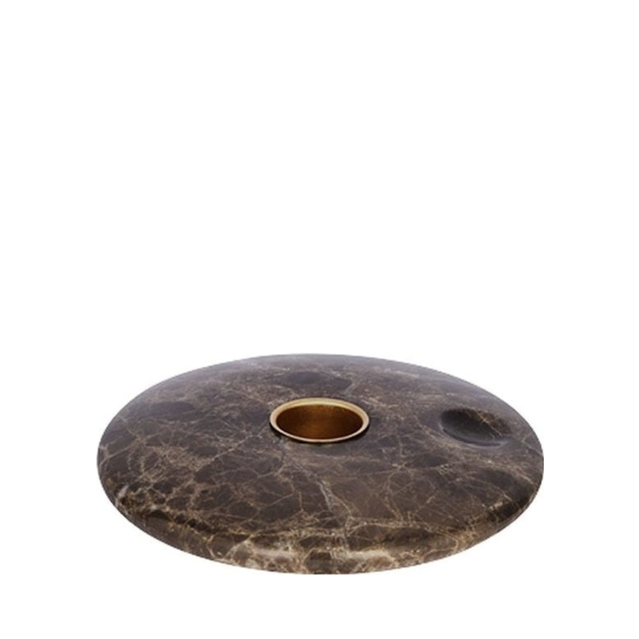 Uyuni Lighting Chamber Candle Holder ø 11,6 Cm, Black/Green