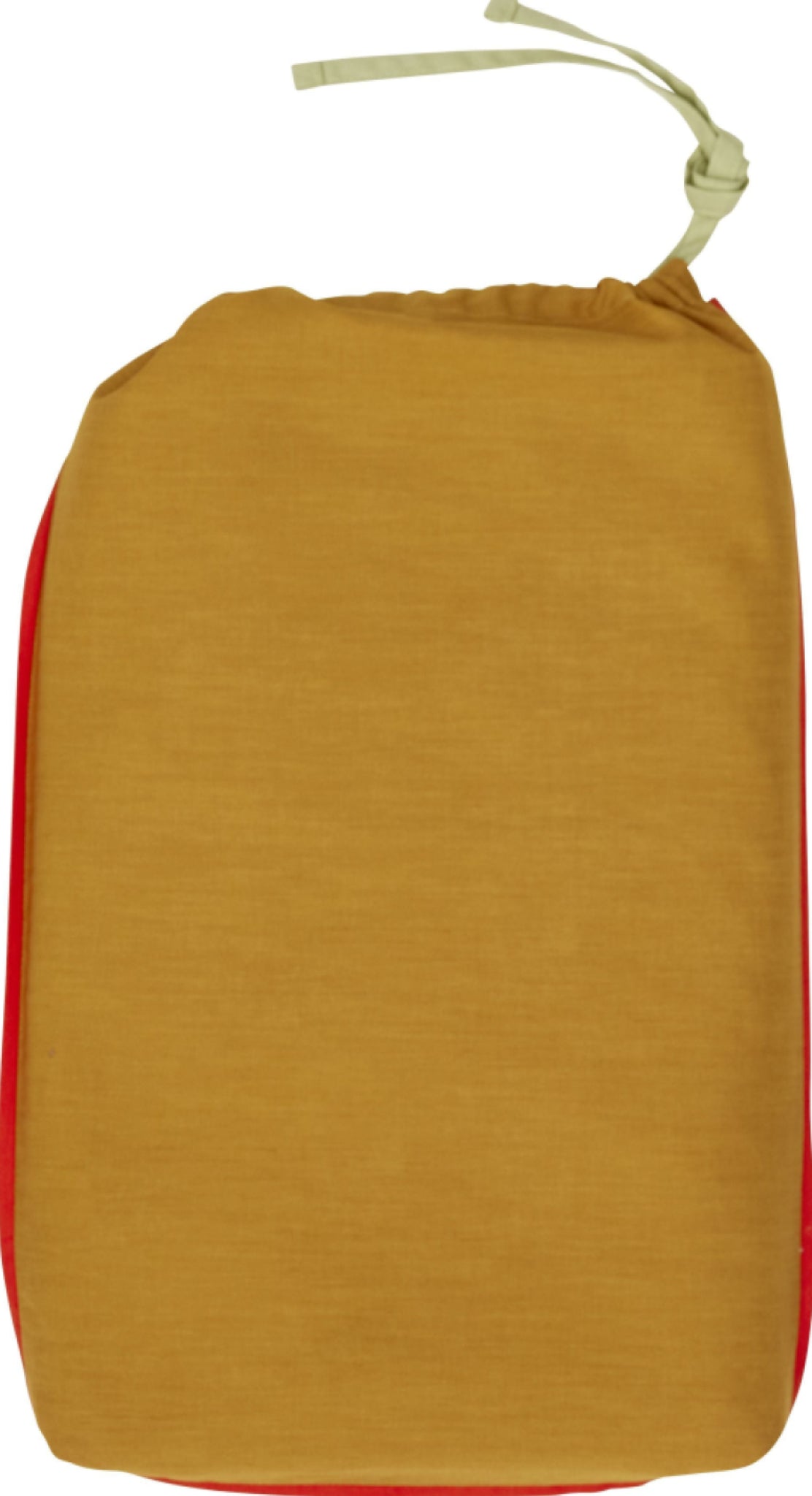 Hübsch Aki Bed Linen 60/200, Orange/Green