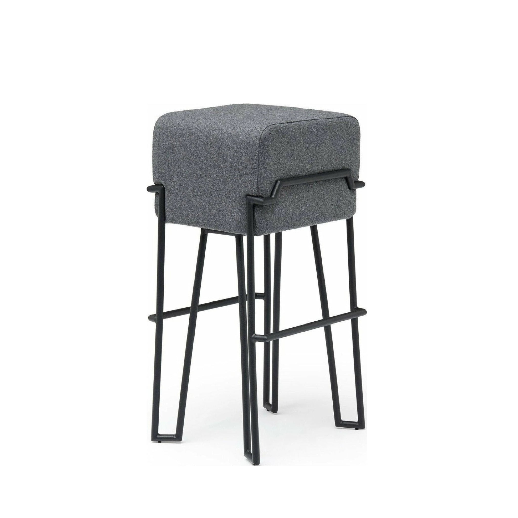 Puik Bokk Bar Stool, Black / Grey