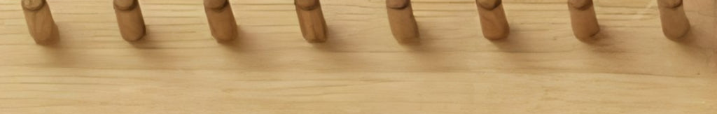 Form & Refine Echo Coatrack 40 Cm Oak – Solid Wood Wall Rack For Home