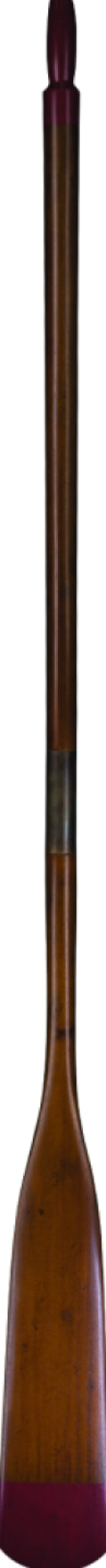 Authentic Models Tender Rudder Blade, Red