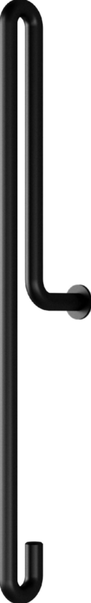 Moebe Large Black Wall Hook - Stylish Steel Coat & Key Hanger