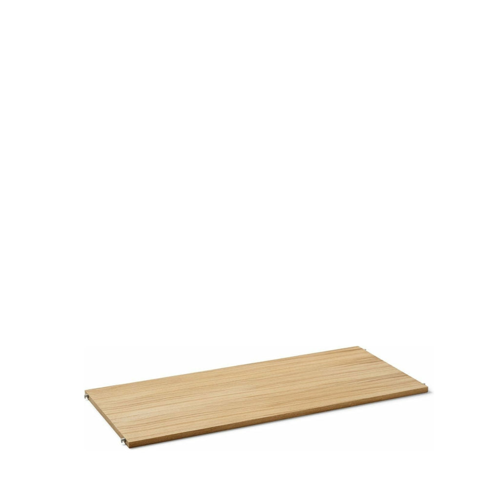 Ferm Living Punctual Wooden Shelf Natural Oak/Light Grey
