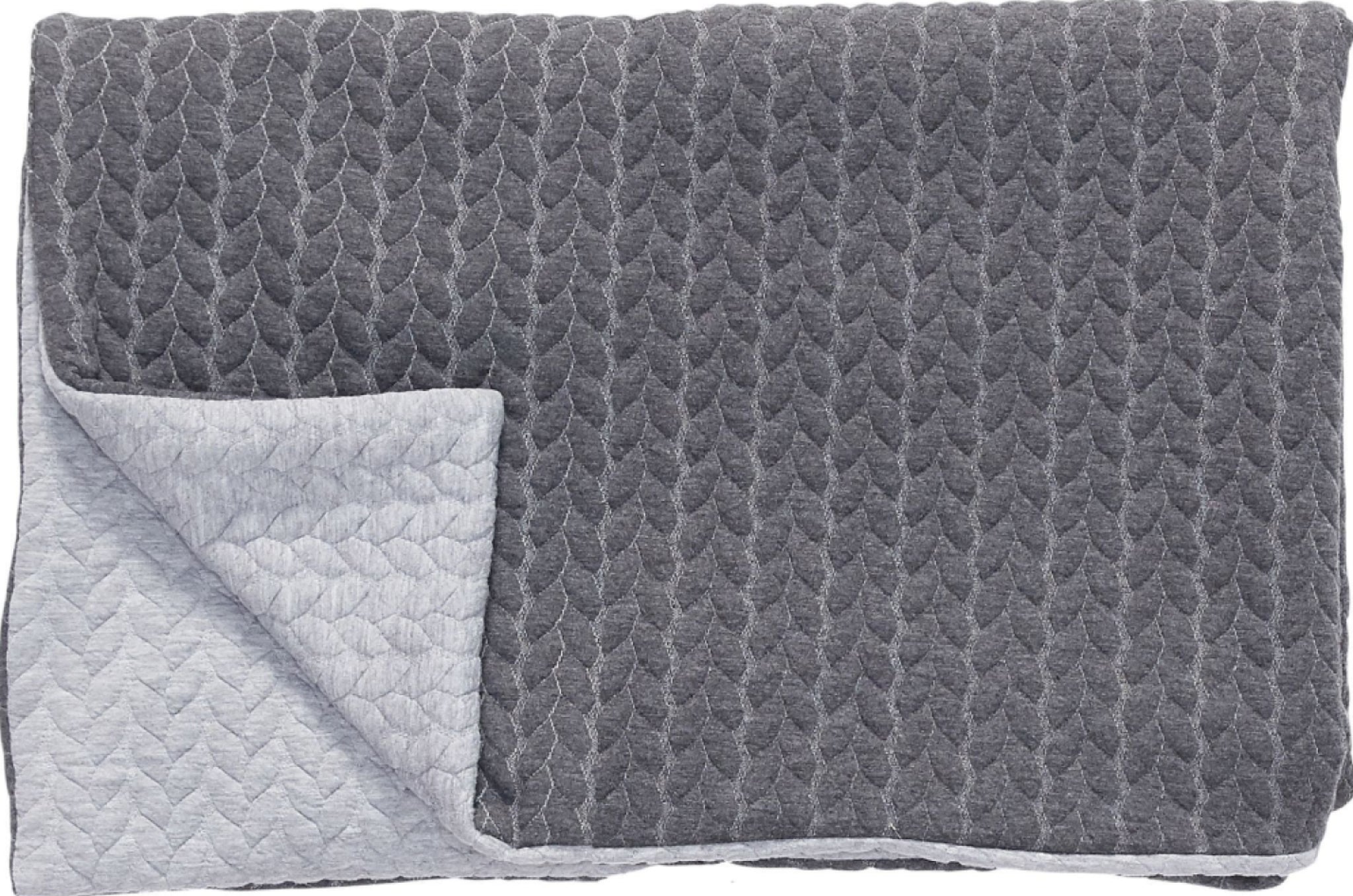 Hübsch Plaid Blanket M Pattern Dark Grey/Light Grey