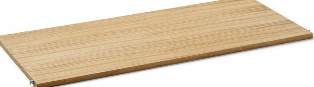 Ferm Living Punctual Wooden Shelf Natural Oak/Light Grey