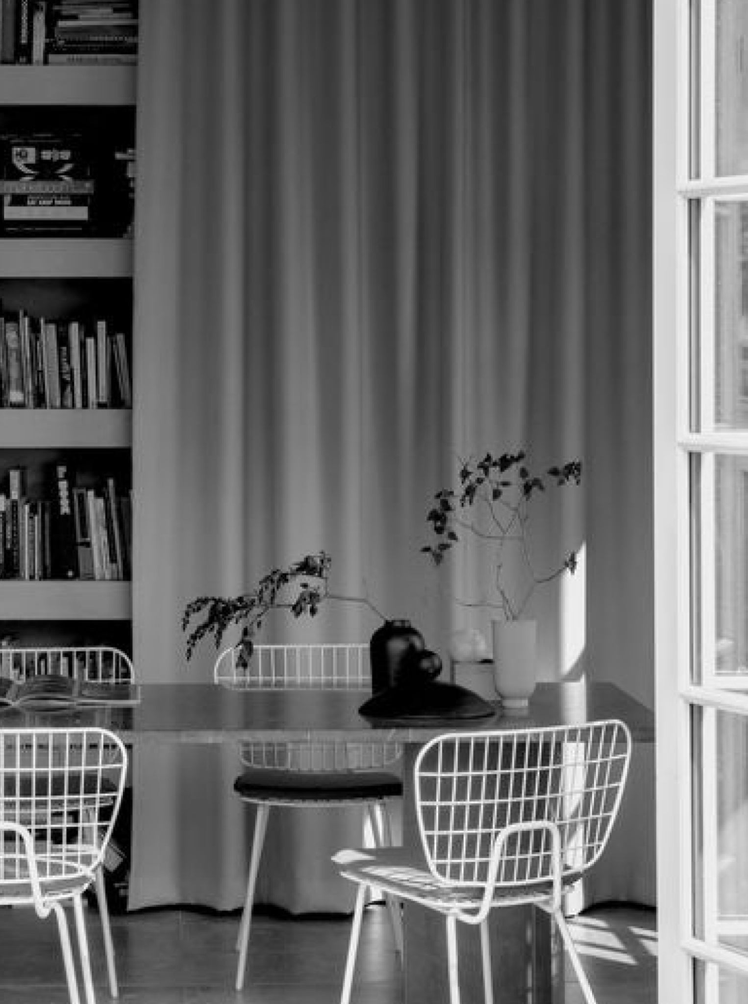 Audo Copenhagen WM String Seat cushion Outdoor/Lounge, dark grey