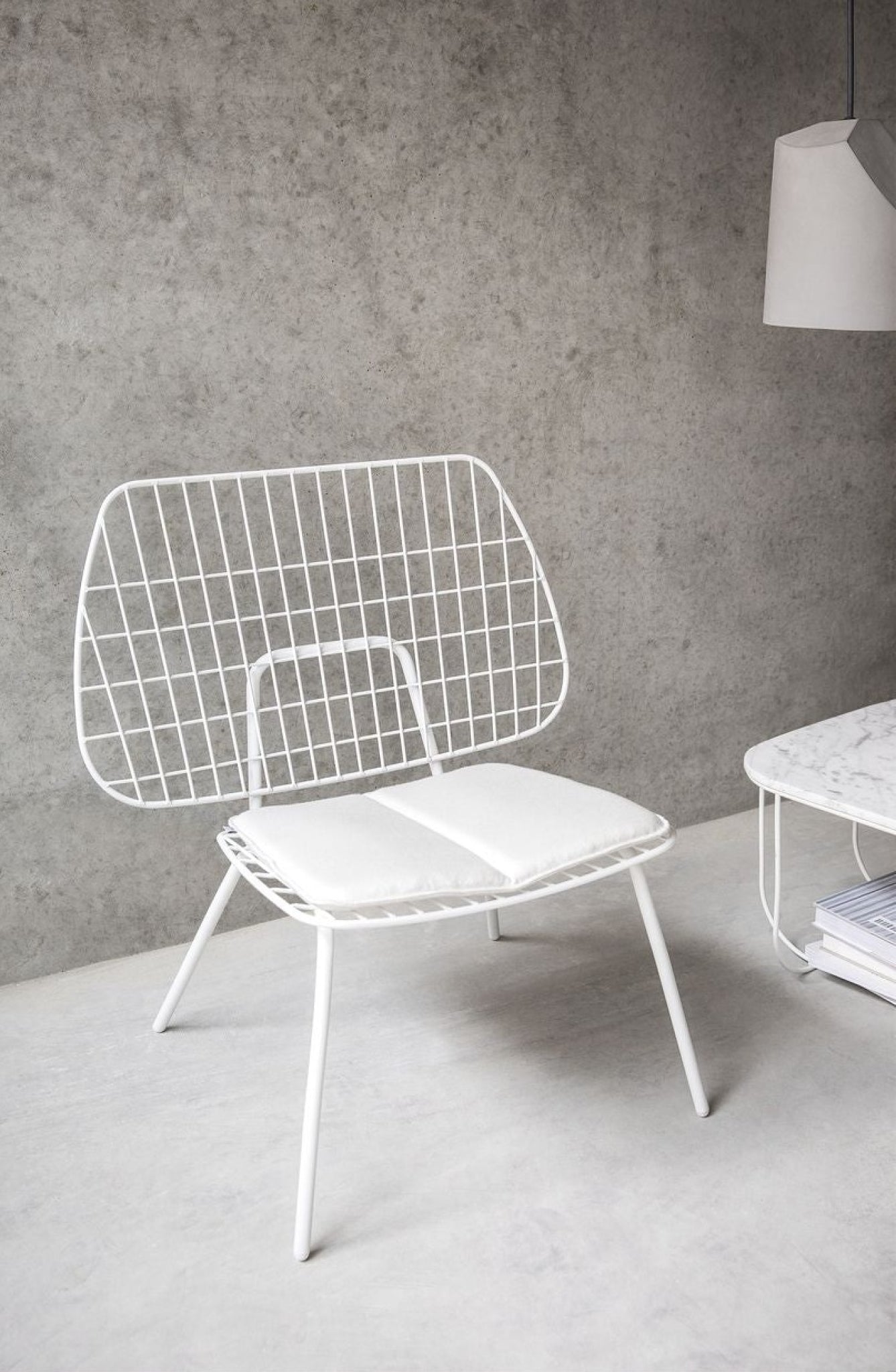 Audo Copenhagen WM String Seat cushion Outdoor/Lounge, dark grey