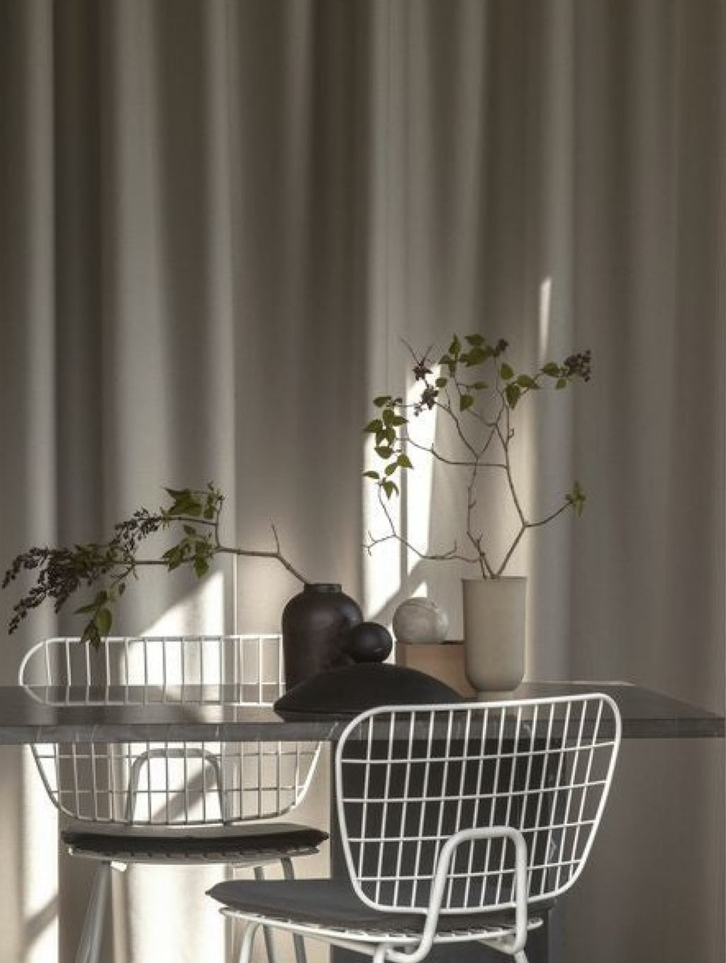 Audo Copenhagen WM String Seat cushion Outdoor/Lounge, dark grey