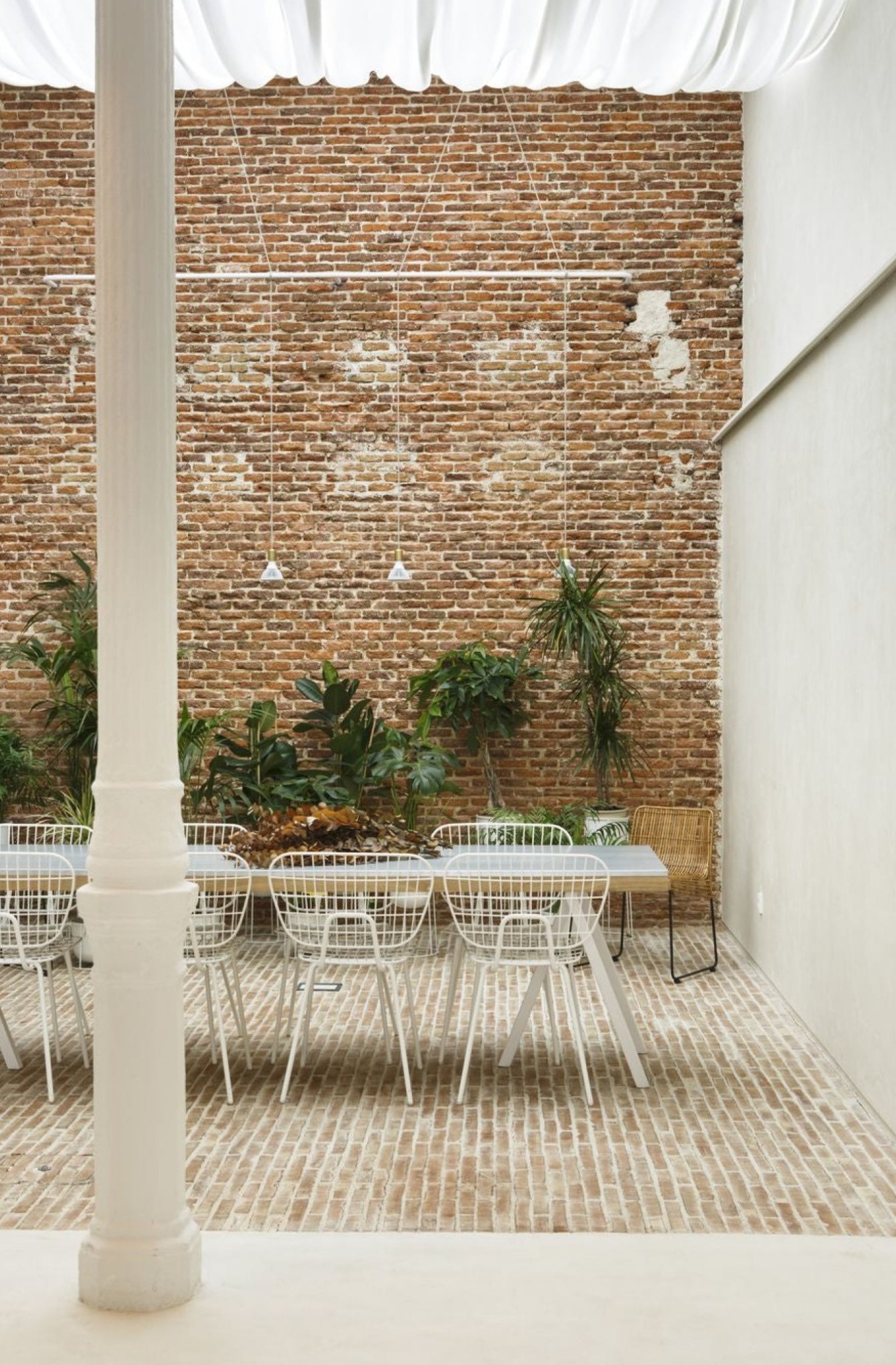 Audo Copenhagen WM String Seat cushion Outdoor/Lounge, dark grey