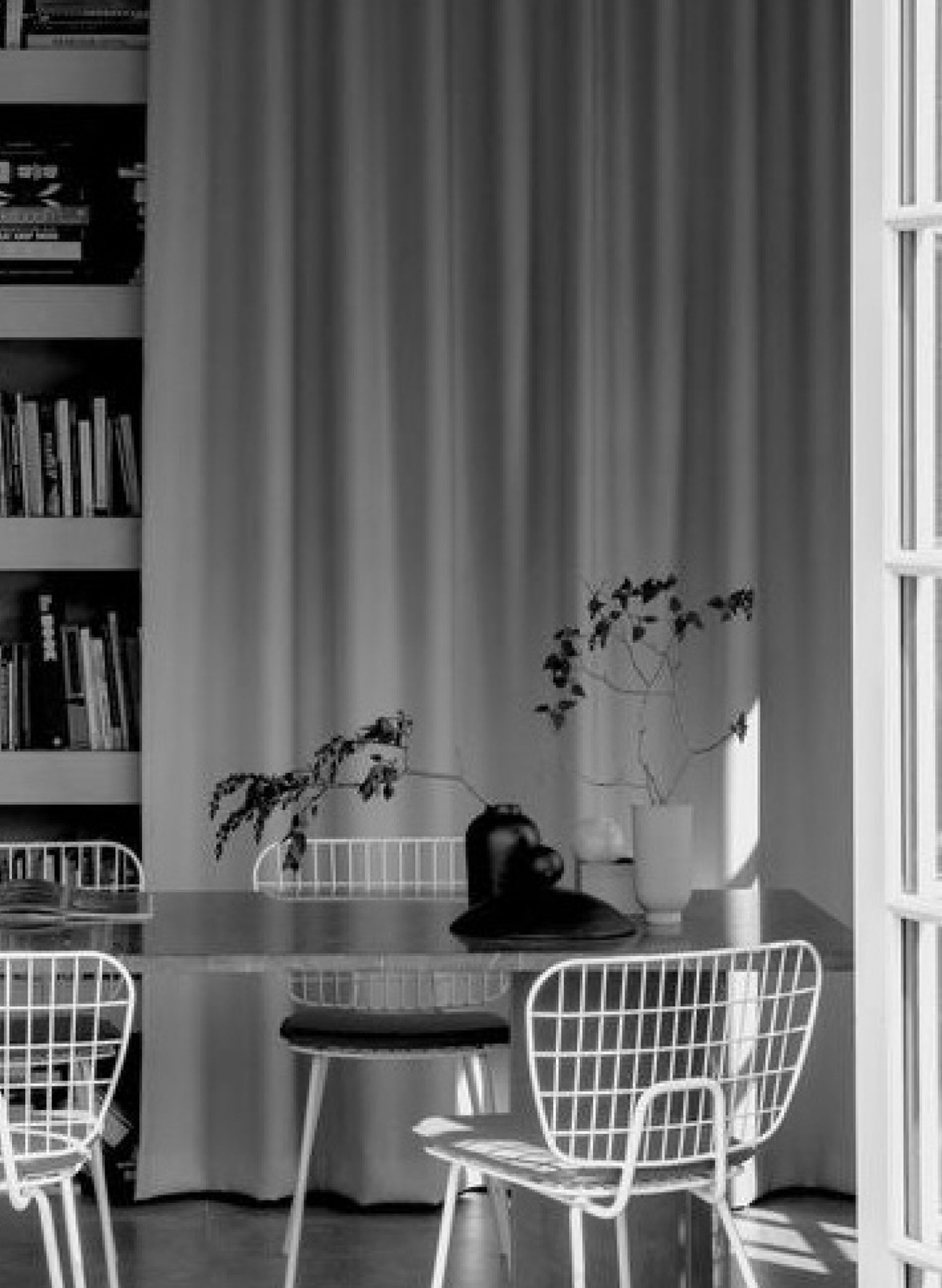 Audo Copenhagen WM String Seat cushion Outdoor/Lounge, dark grey