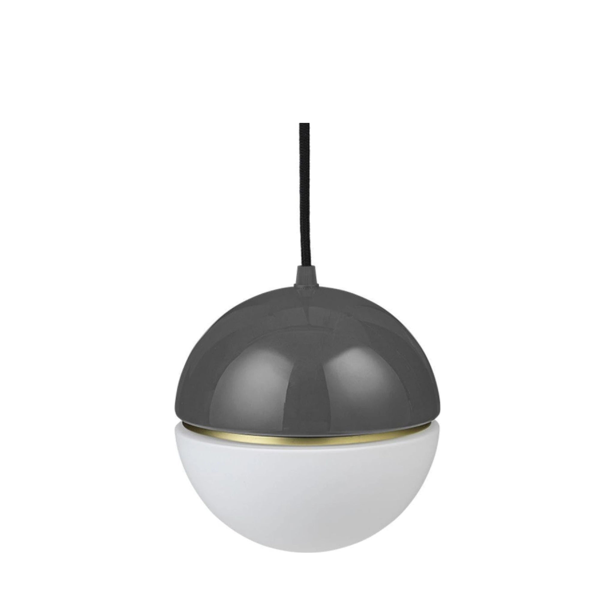 Lucie Kaas Macaroon pendant lamps dark grey, Ø 16cm