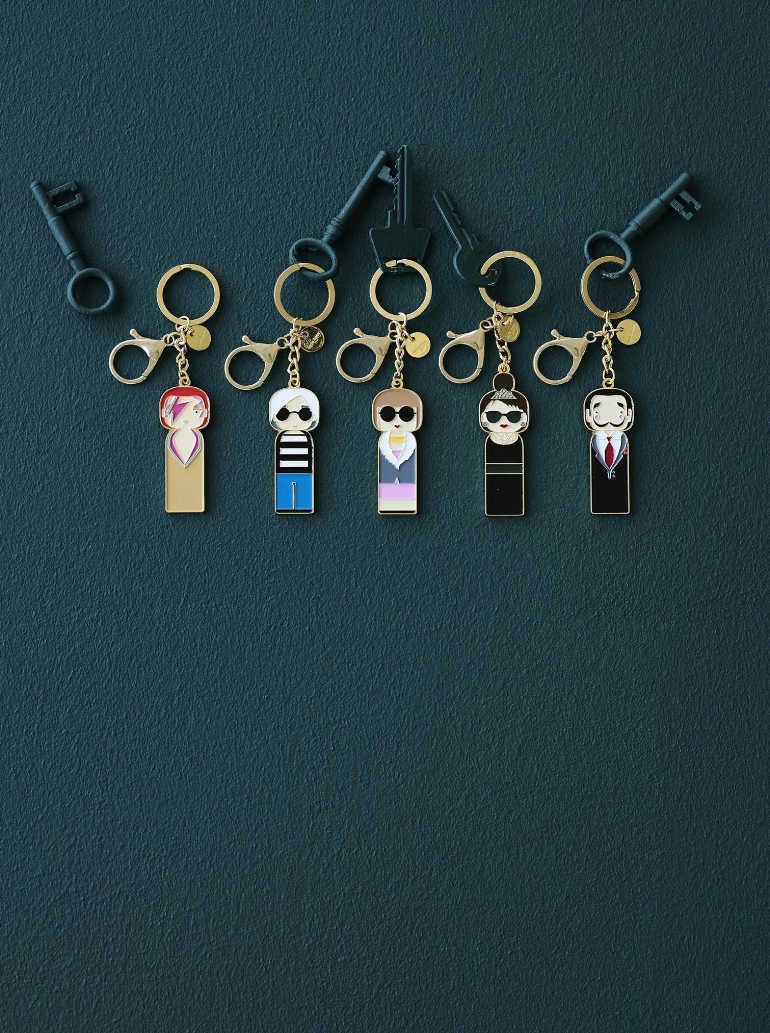 Lucie Kaas Sketch.inc Kokeshi Keychain, Anna