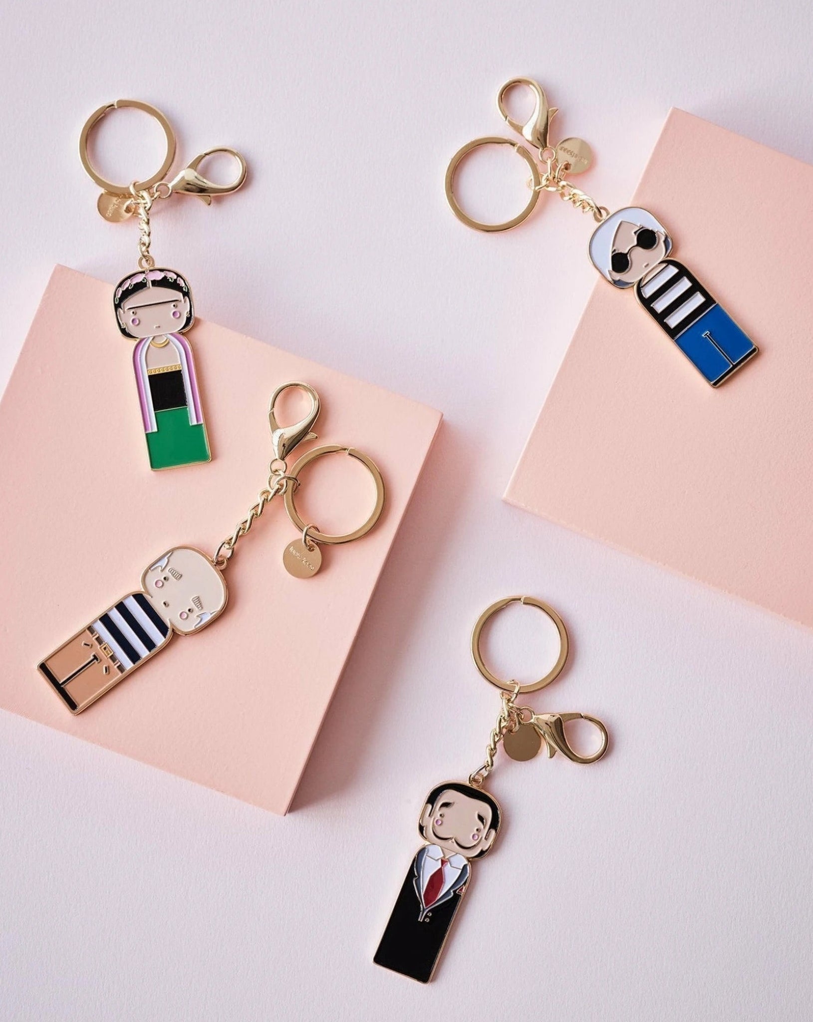 Lucie Kaas Sketch.inc Kokeshi Keychain, Pablo