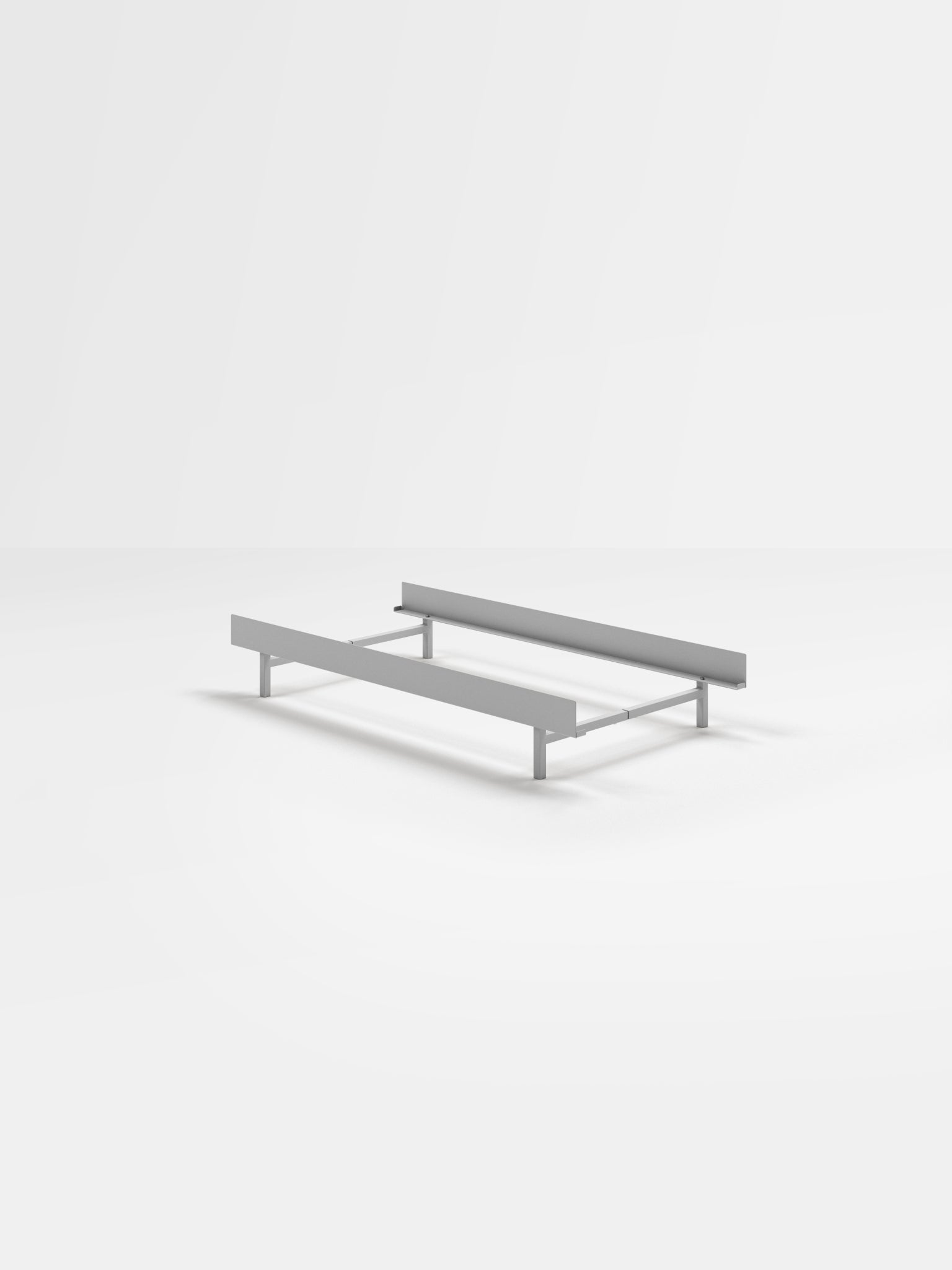 Moebe Bed, 90 Cm, Stainless Steel