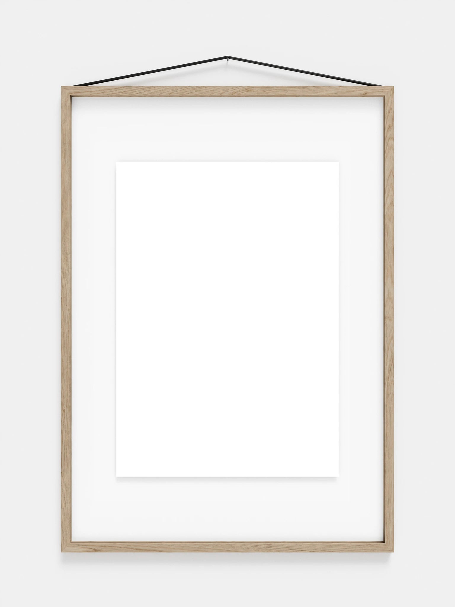 Moebe Frame A2 Oak: Stylish European Design with Acrylic Glass