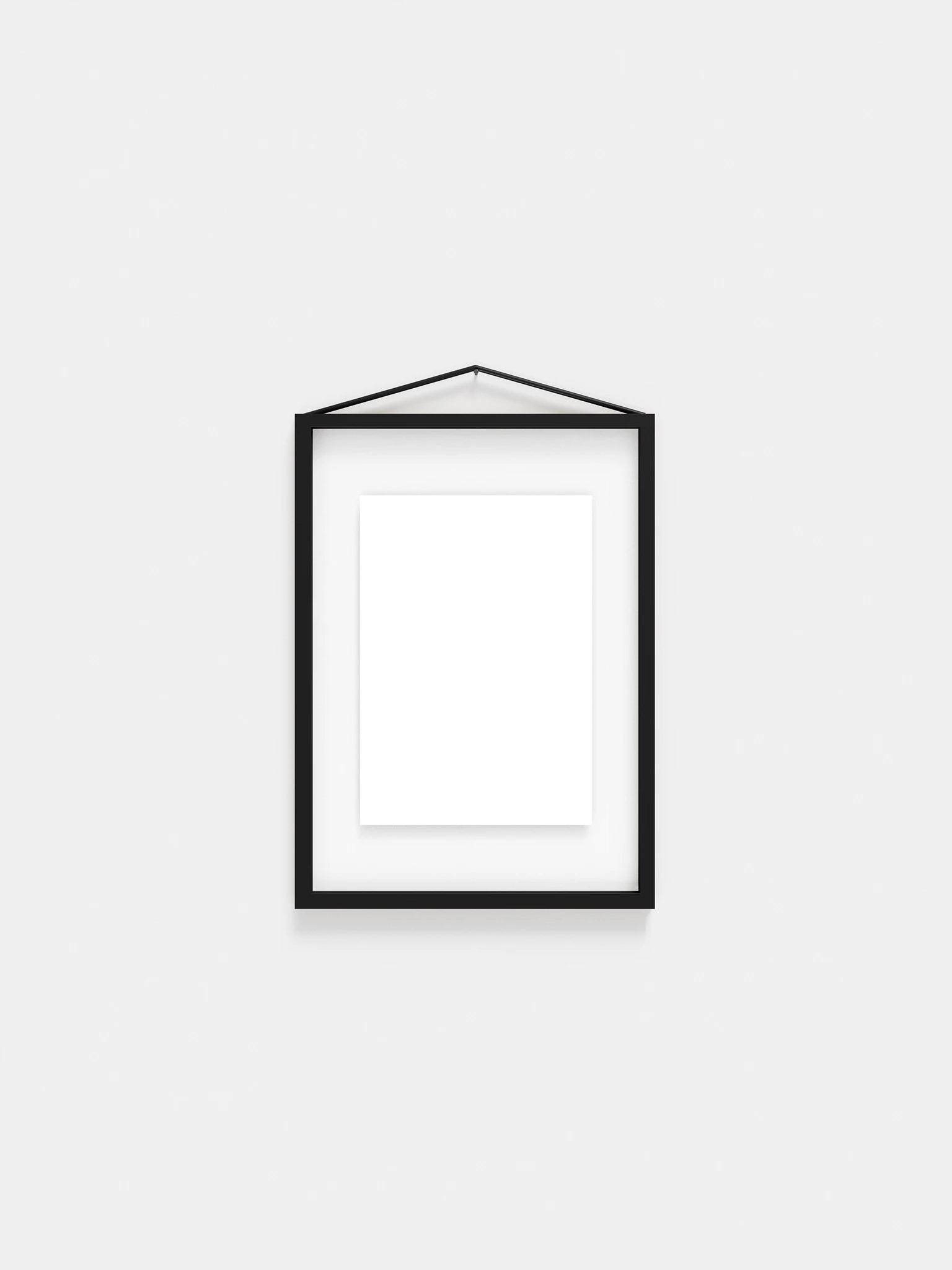 Sleek Moebe A4 Black Frame: Durable Aluminum & Acrylic Design