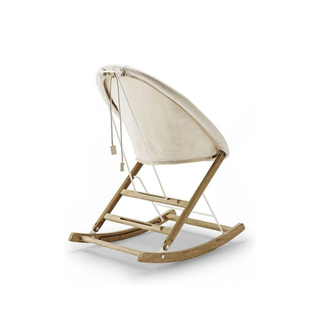 Carl Hansen AB001 Rocking Nest Chair, Oiled Oak/Natural