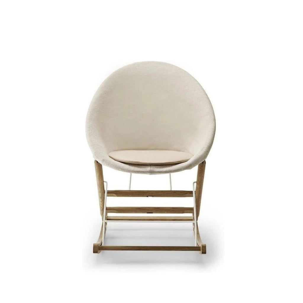 Carl Hansen AB001 Rocking Nest Chair, Oiled Oak/Natural