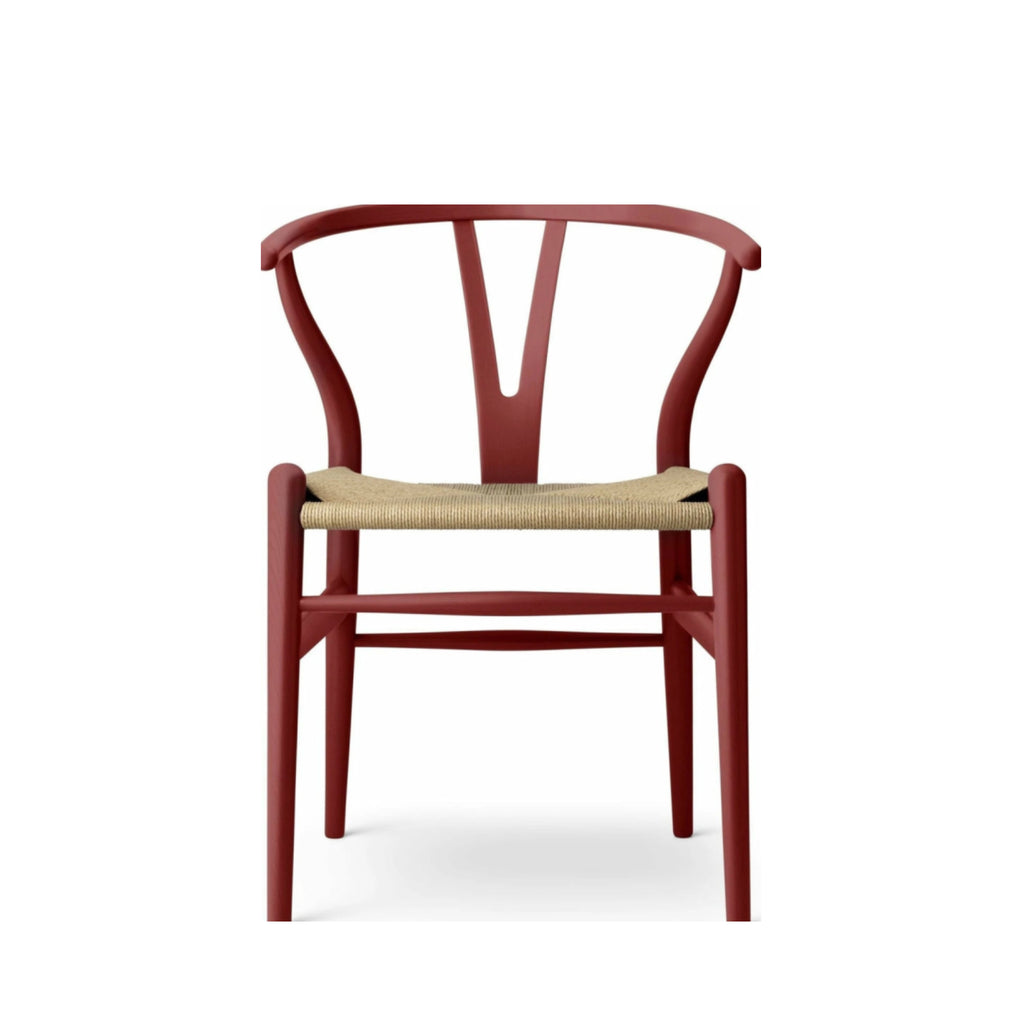 Carl Hansen CH24 Wishbone Chair Oak, Falu Red/Natural Cord