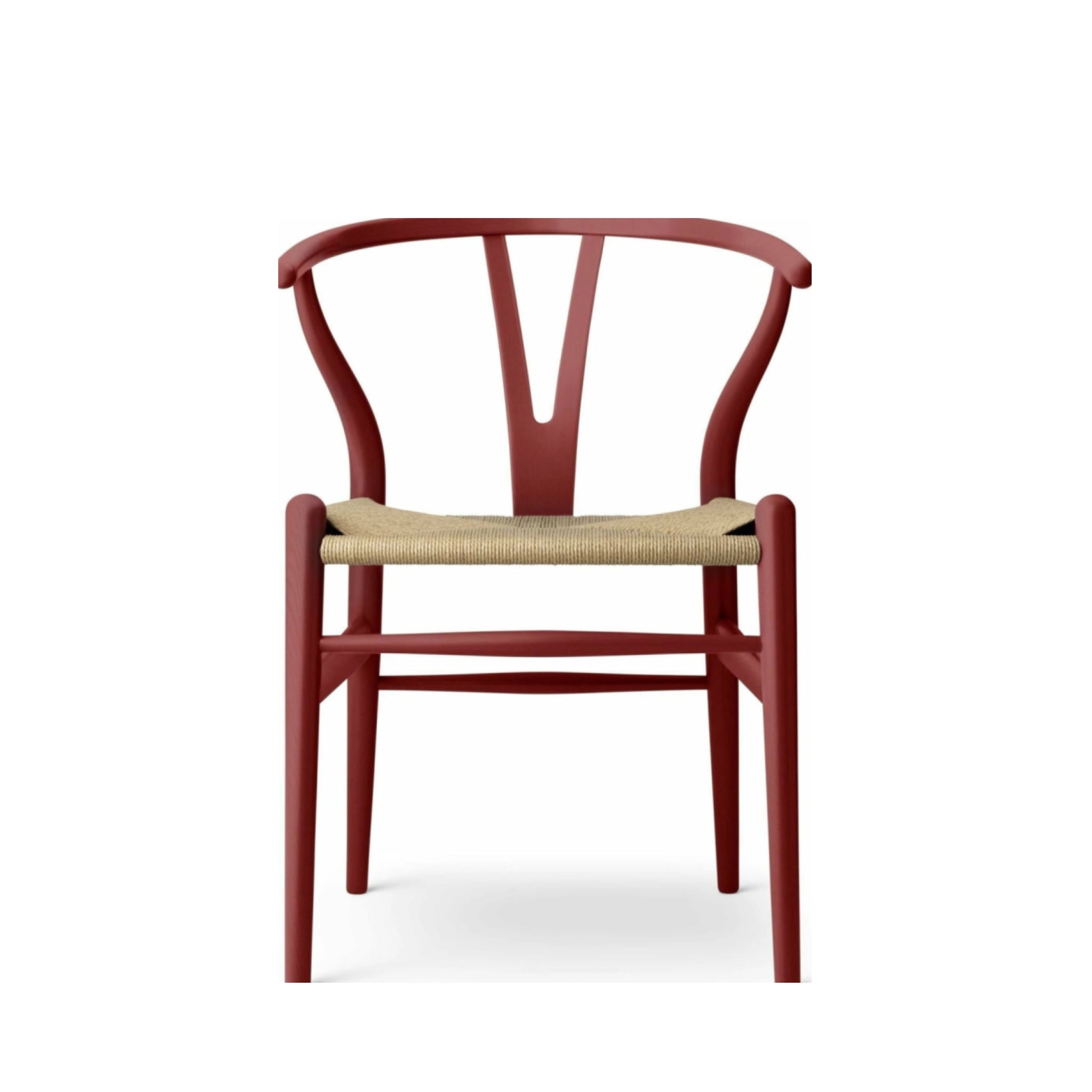 Carl Hansen CH24 Wishbone Chair Oak, Falu Red/Natural Cord