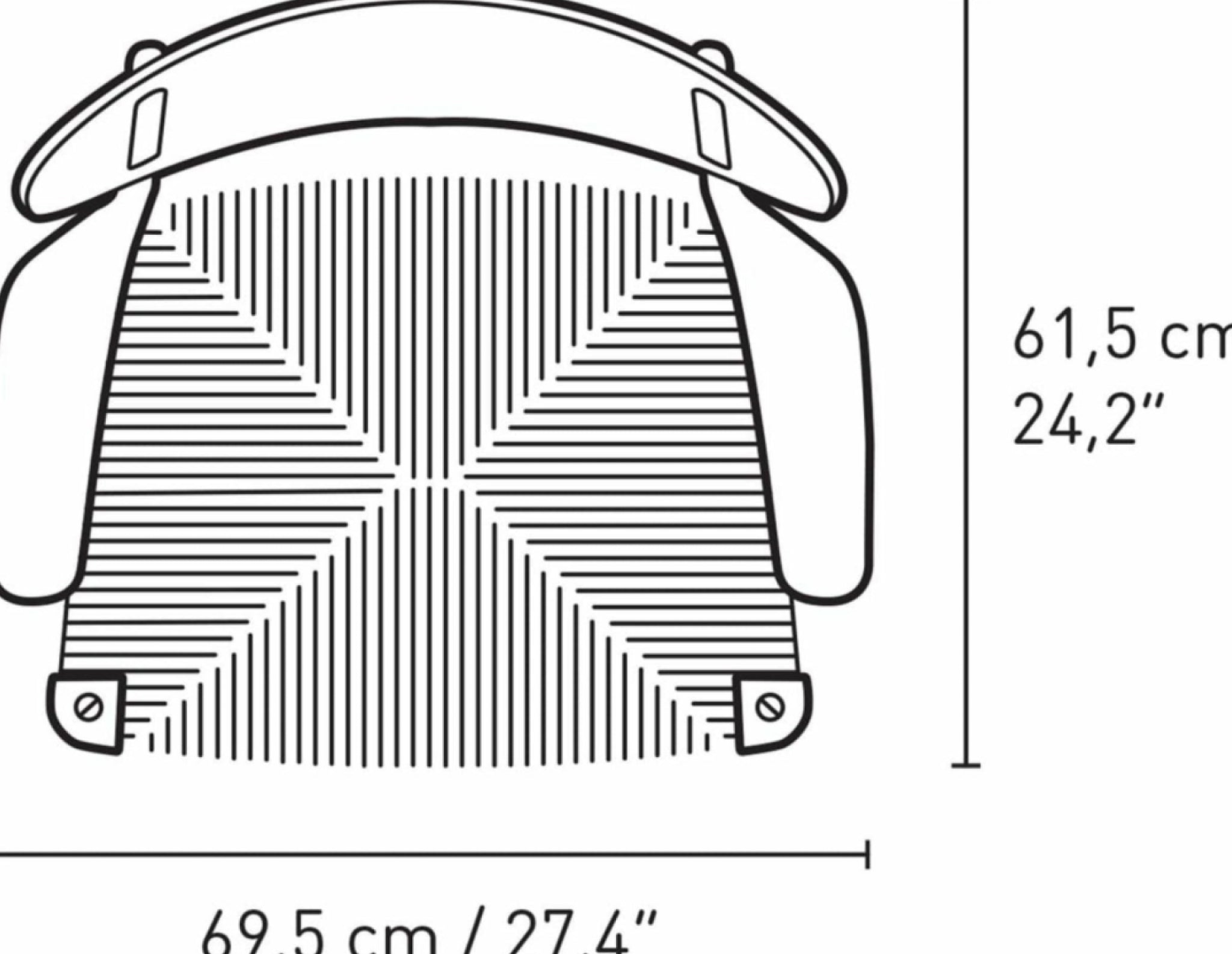 Carl Hansen CH22 Lounge Chair Oak, North Sea Blue/Natural Cord
