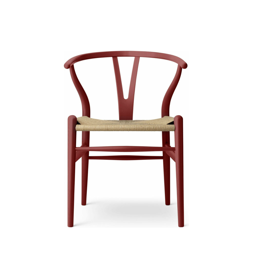 Carl Hansen CH24 Wishbone Chair Oak, Falu Red/Natural Cord