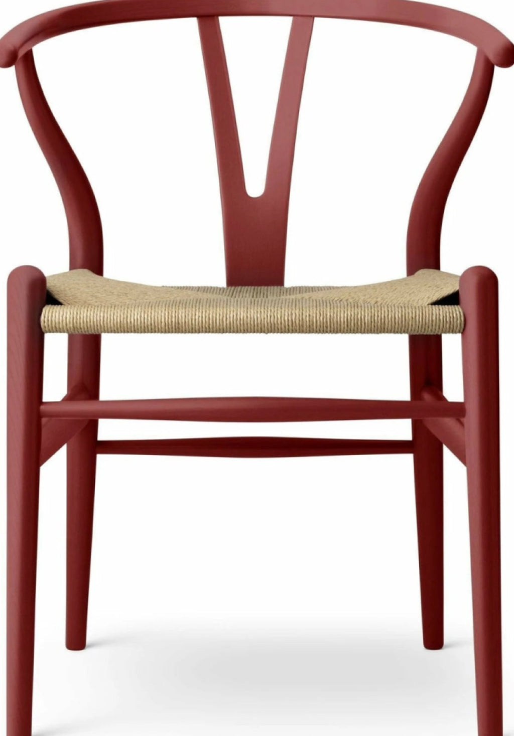 Carl Hansen CH24 Wishbone Chair Oak, Falu Red/Natural Cord
