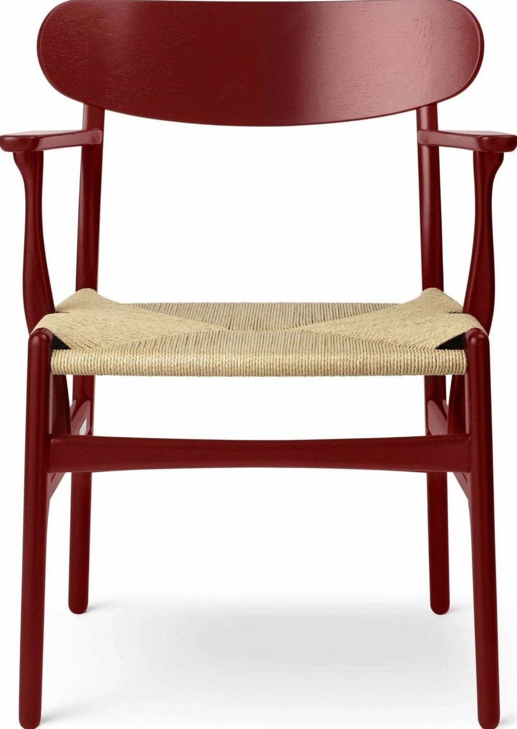 Carl Hansen CH26 Chair Oak, Falu Red/Natural Cord