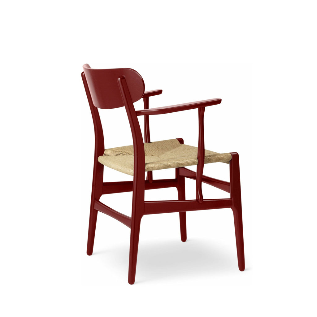 Carl Hansen CH26 Chair Oak, Falu Red/Natural Cord