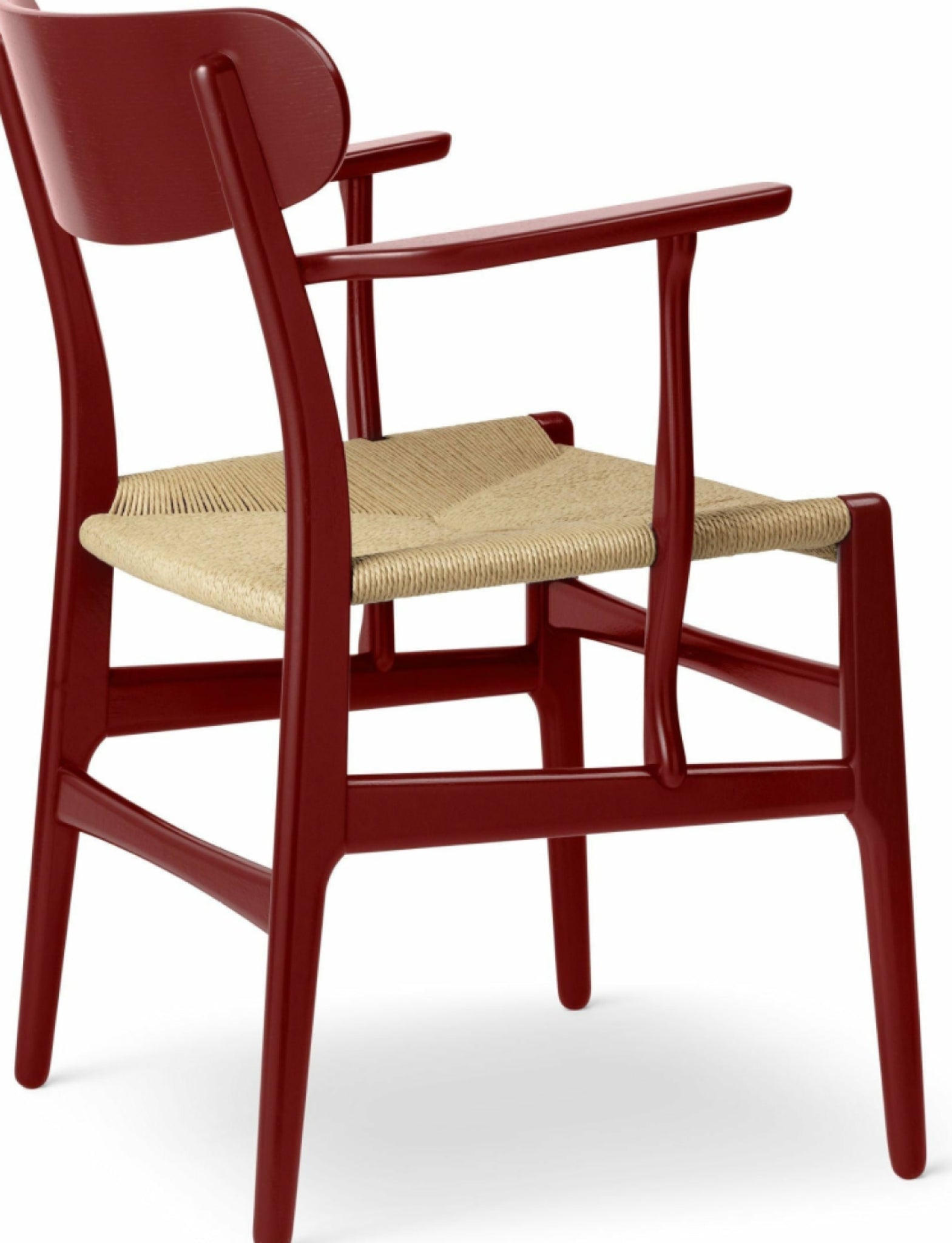 Carl Hansen CH26 Chair Oak, Falu Red/Natural Cord