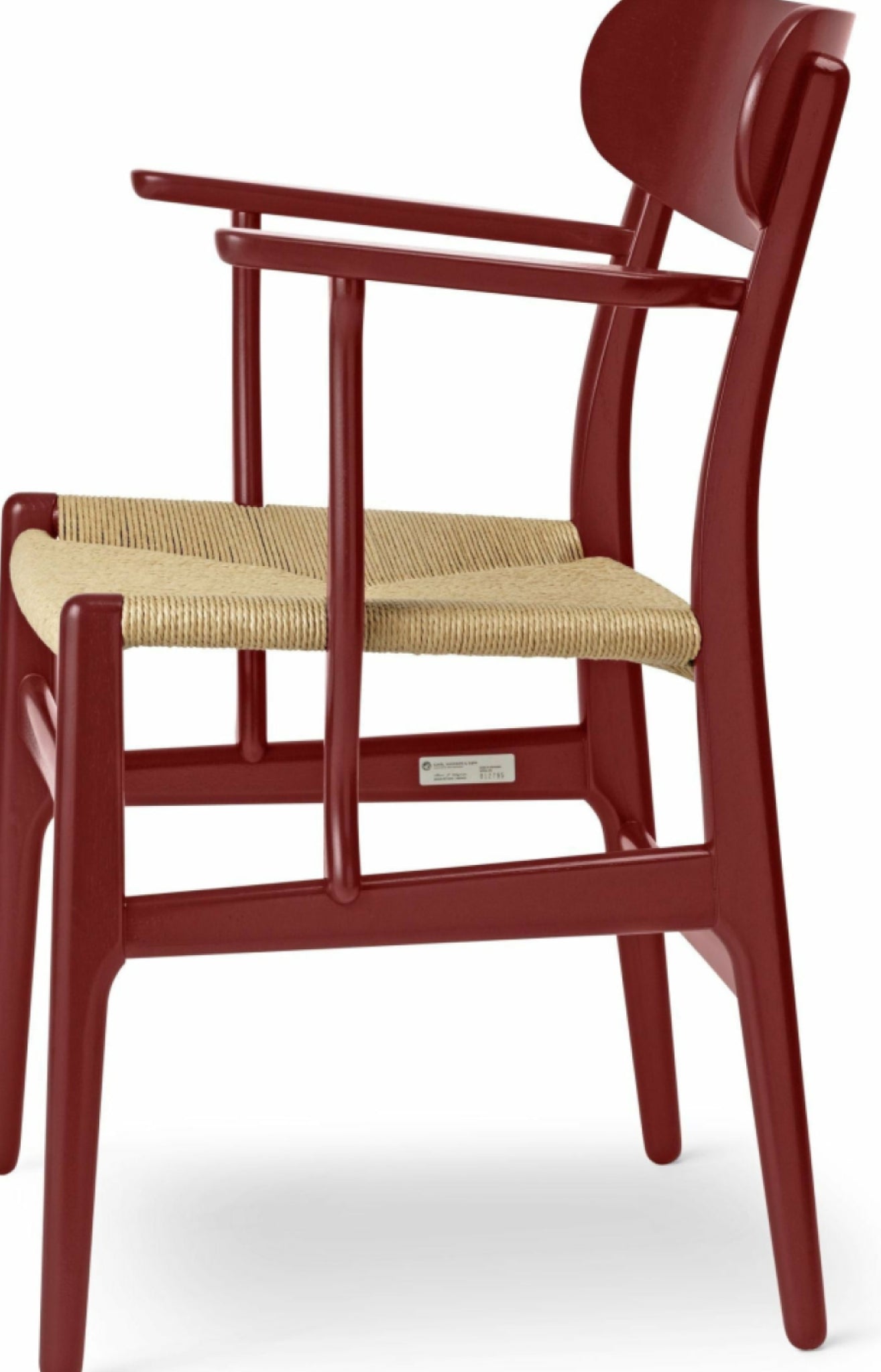 Carl Hansen CH26 Chair Oak, Falu Red/Natural Cord
