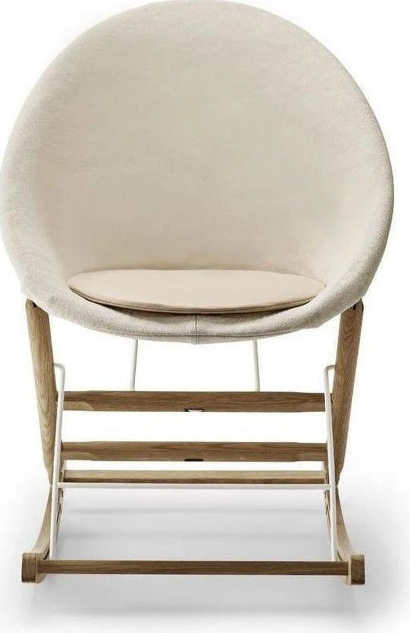 Carl Hansen AB001 Rocking Nest Chair, Oiled Oak/Natural