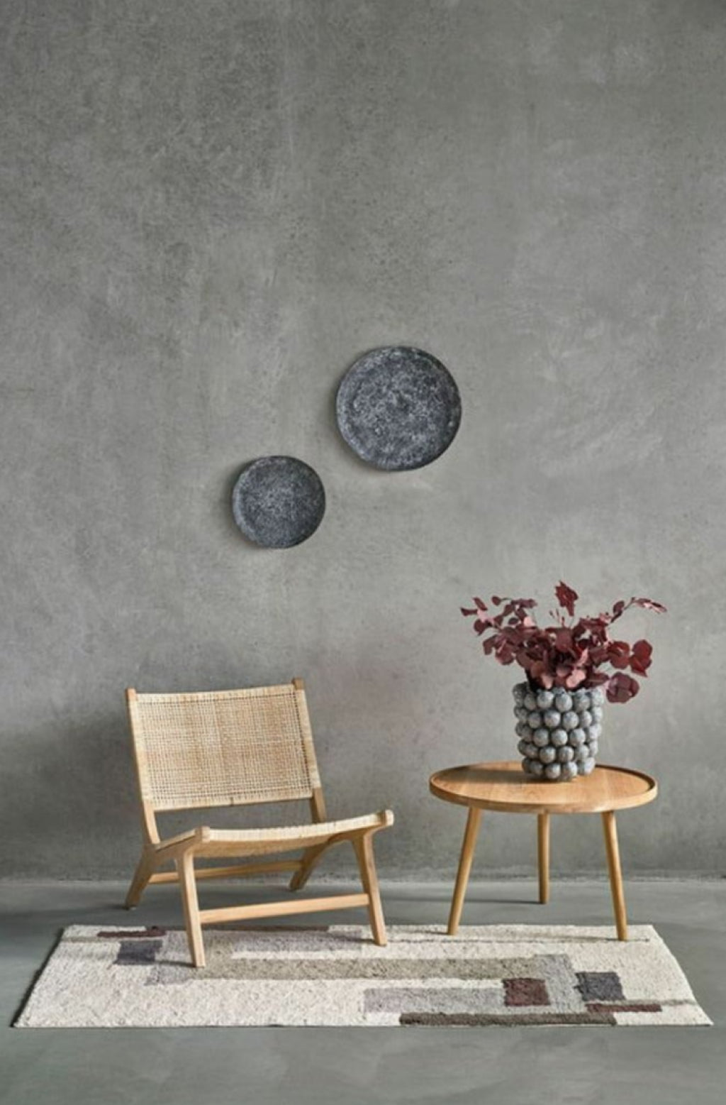 Villa Collection Carpet 200x300 Cm, Grey/Offwhite