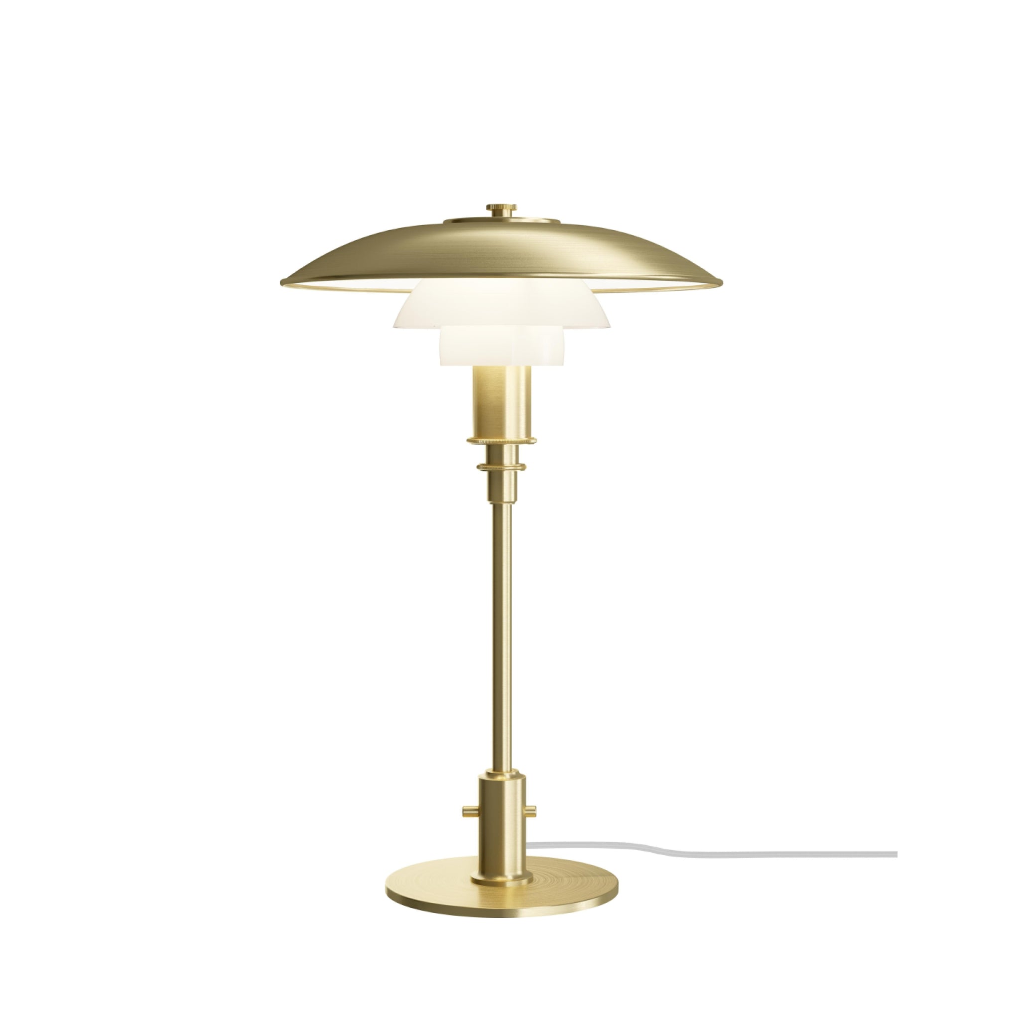 Louis Poulsen Ph 3/2 Table Lamp Limited Edition, Brass/Opal