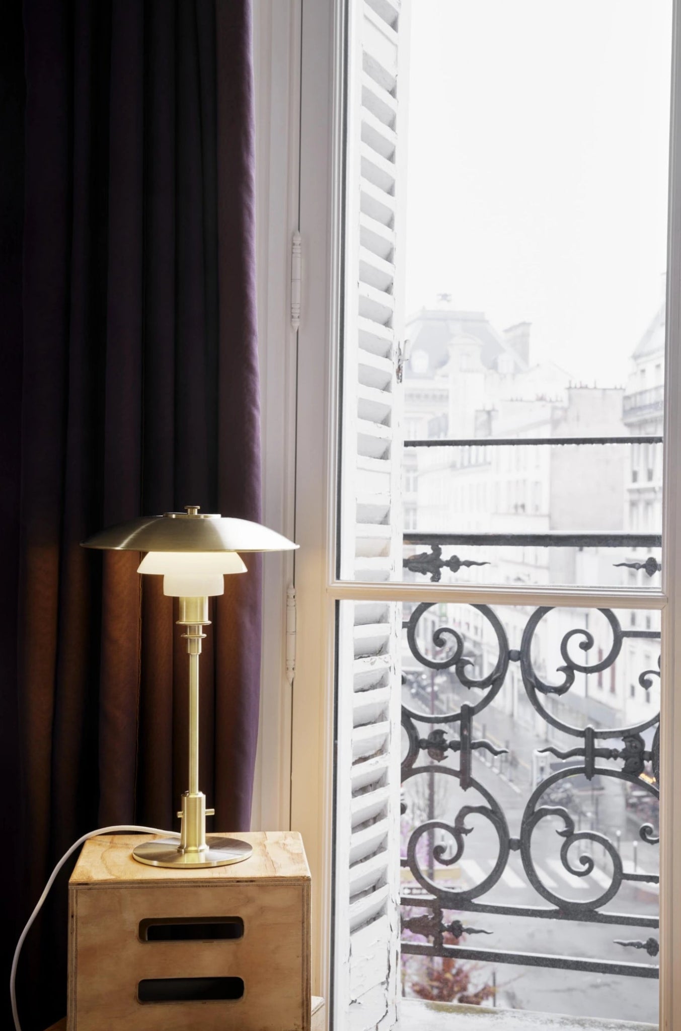 Louis Poulsen Ph 3/2 Table Lamp Limited Edition, Brass/Opal