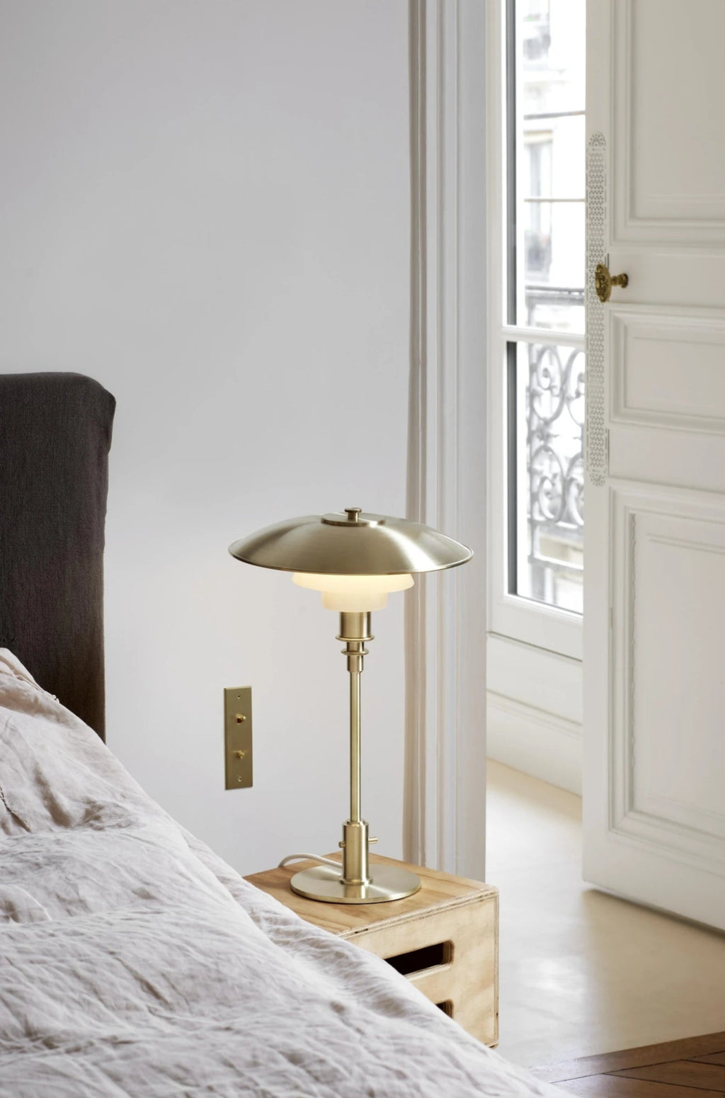 Louis Poulsen Ph 3/2 Table Lamp Limited Edition, Brass/Opal