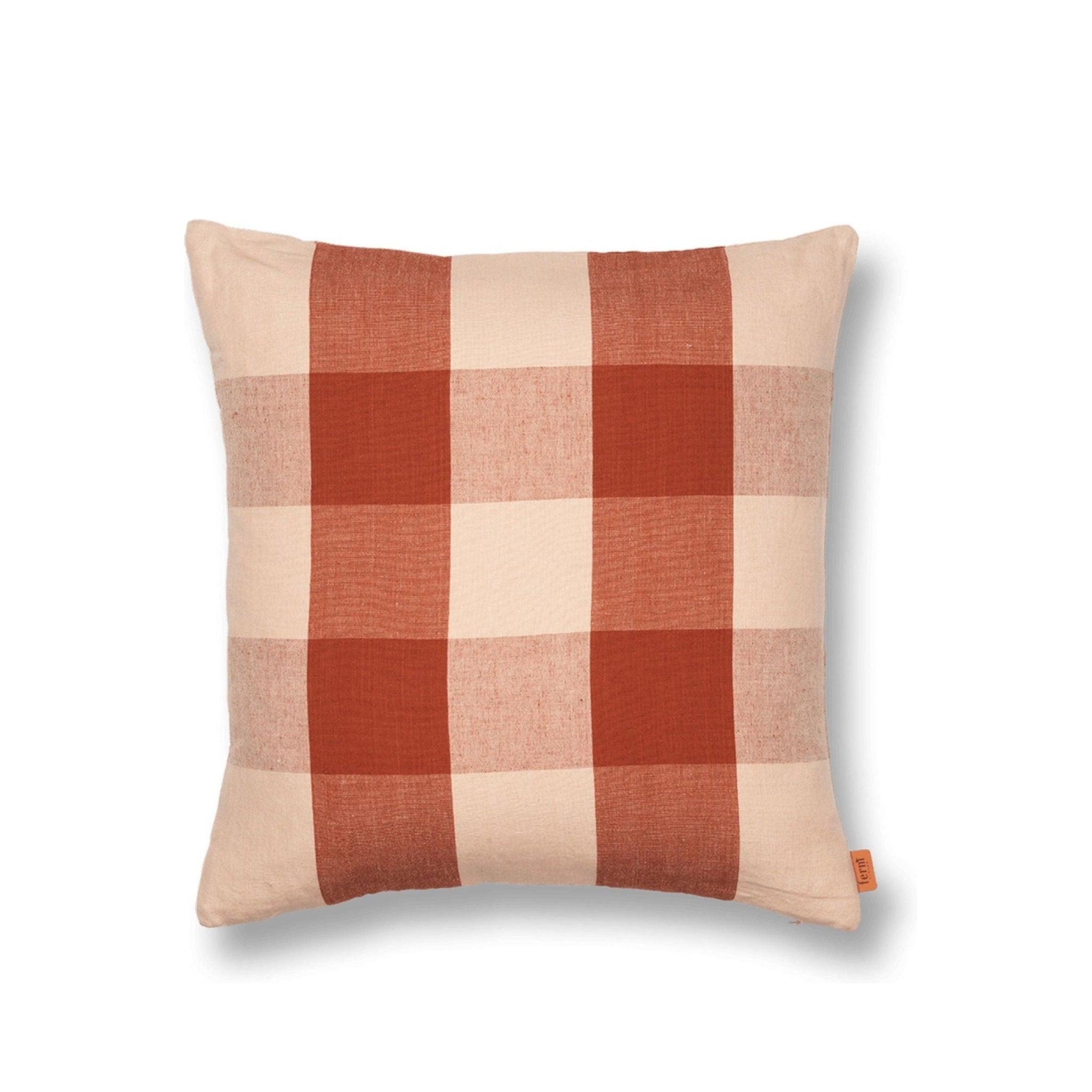 Ferm Living Grand Cushion Cover, Rose/Rust