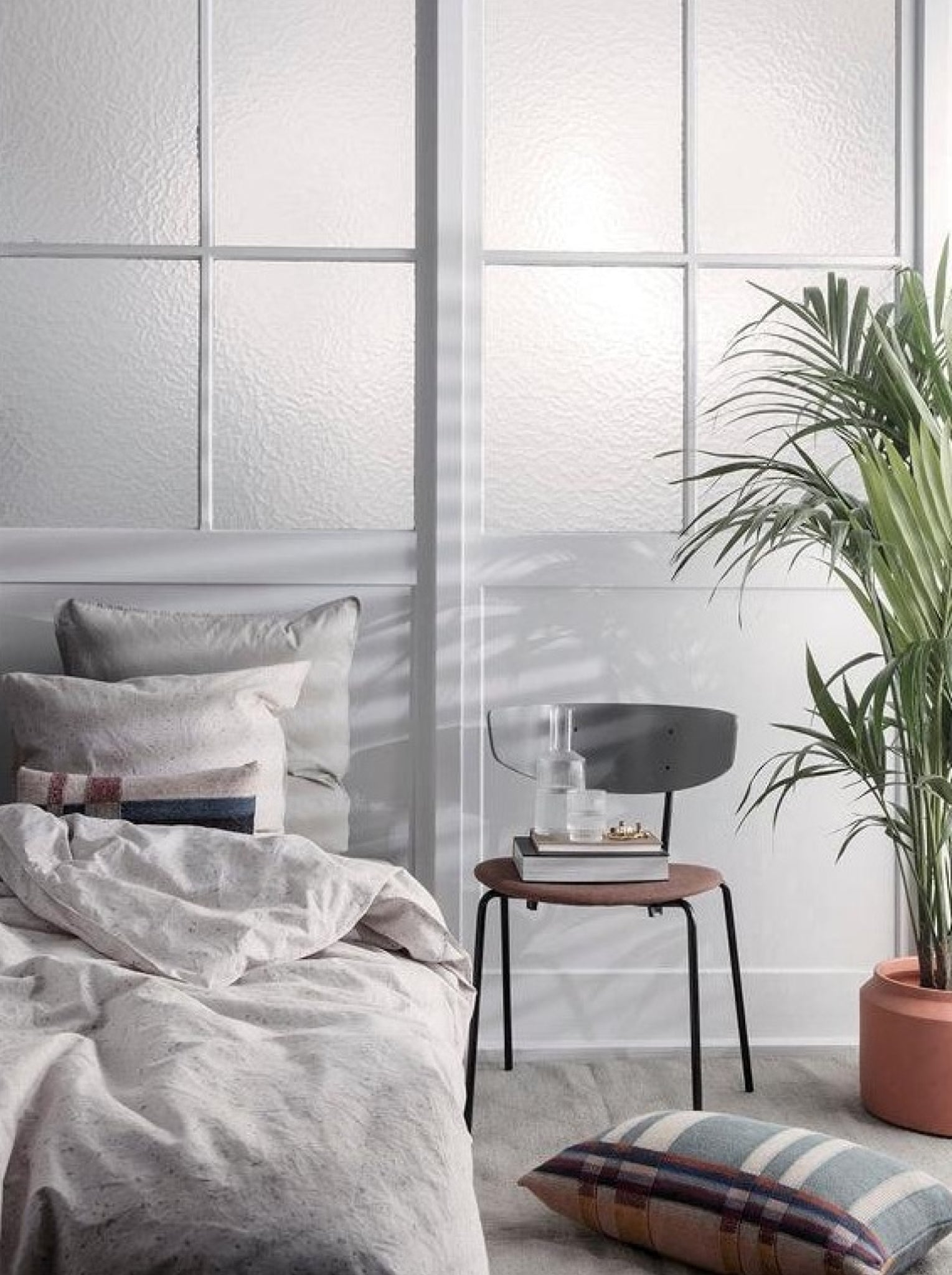 Ferm Living Herman Chair, Grey/Rust