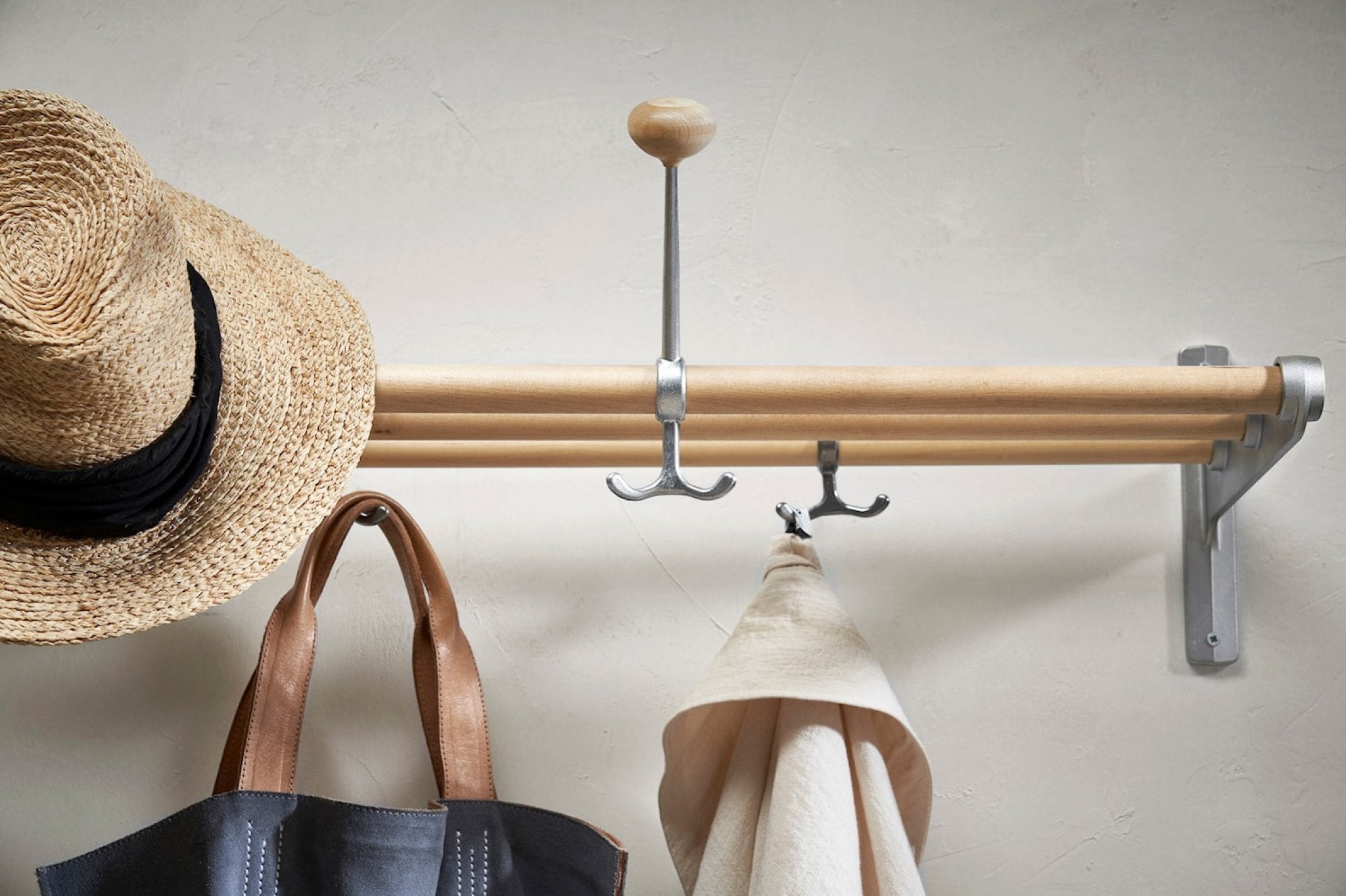 Essem Design Nostalgi Hat Shelf/Shoe Rack Copper, White