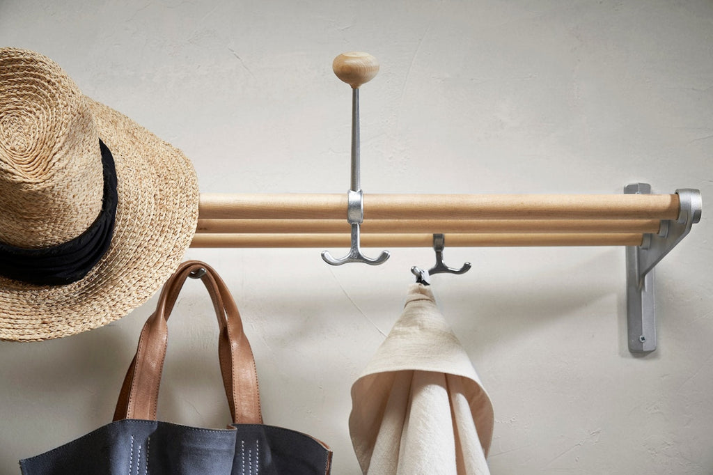 Essem Design Nostalgi Hat Shelf/Shoe Rack Copper, White