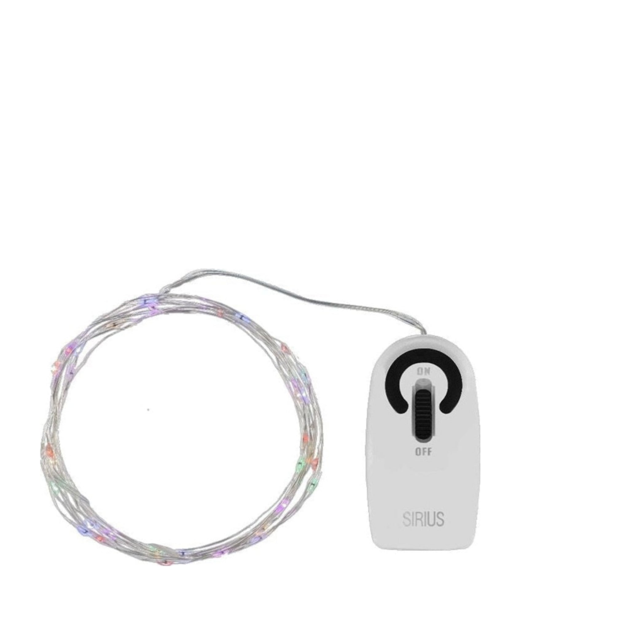 Sirius Knirke Multi Light Chain 40 Le Ds, Multicolored/Silver