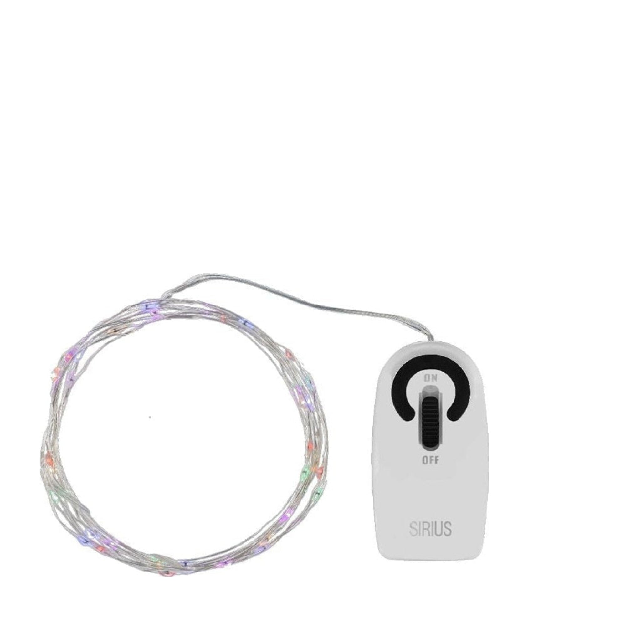 Sirius Knirke Multi Light Chain 40 Le Ds, Multicolored/Silver