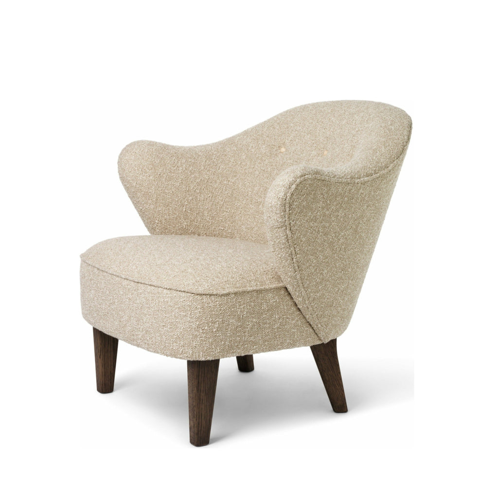 Audo Copenhagen Ingeborg Armchair Buttons Vegetal, Sacho Zero 1/Smoked Oak
