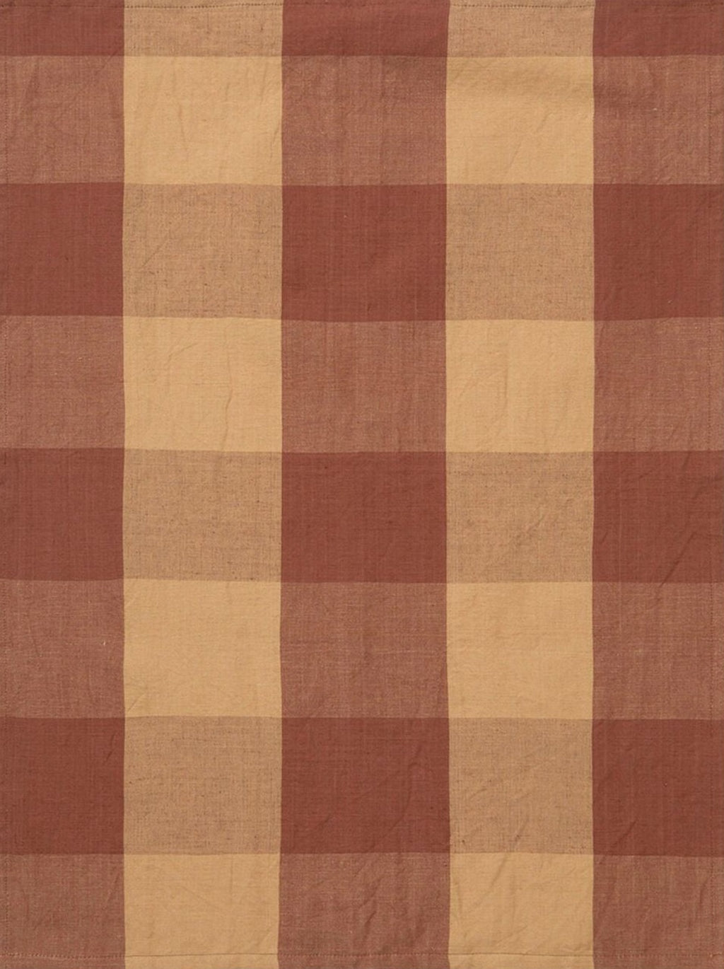 Ferm Living Hale Tea Towel, Peach/Spice Red