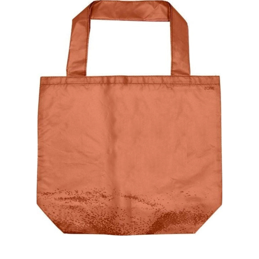Zone Denmark Singles Shopping Bag, Terracotta/Squid