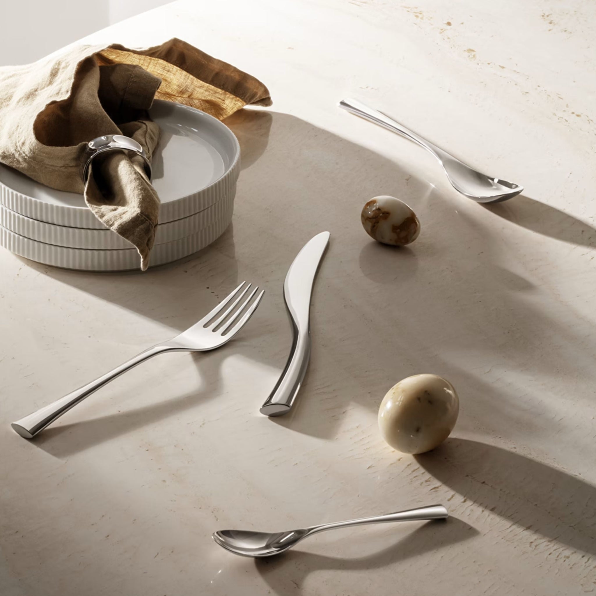 Georg Jensen Cobra Luncheon/Starter Giftbox 8 Pcs