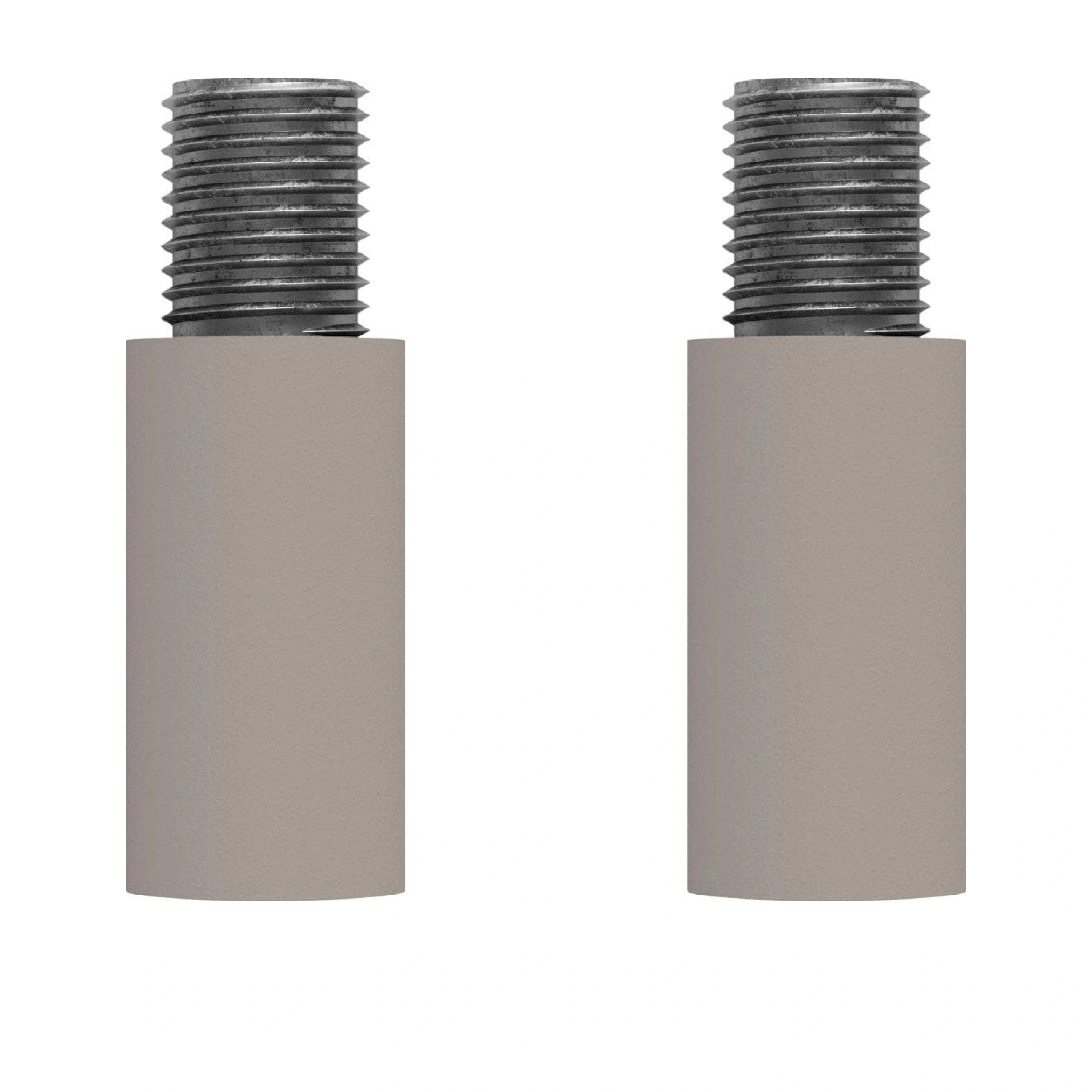 Moebe Shelving System/Wall Shelving End Bolt, Warm Grey