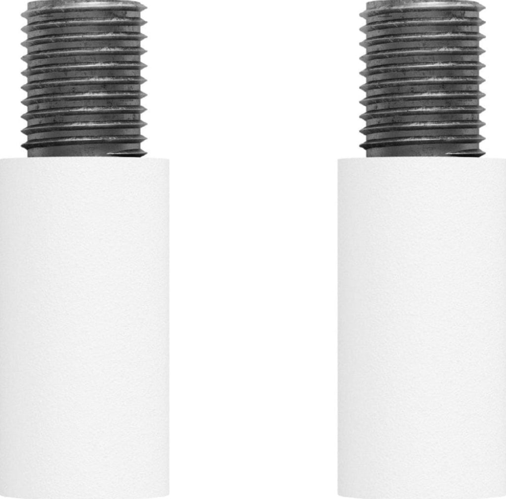 Moebe Shelving System/Wall Shelving End Bolt, White